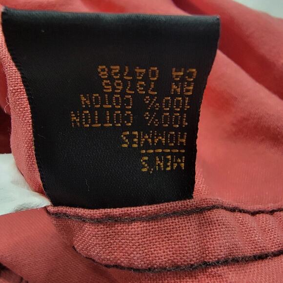 Vtg Browning Super Naturals Red Snap Mens XL Heavy Cotton Hunting Shirt Outdoors - Picture 10 of 14